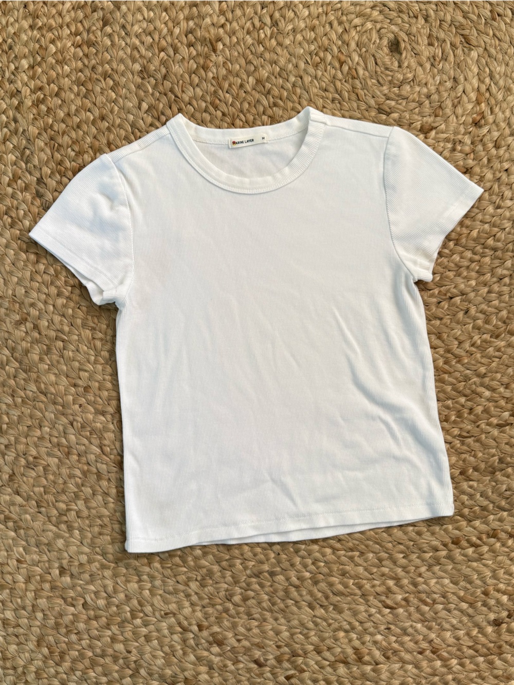 Marine Layer / Lexi Rib Sun-In Crew Tee - Picture 4 of 6